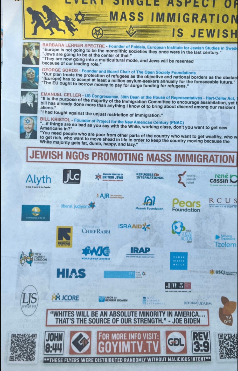 GDL mass immigration flyer