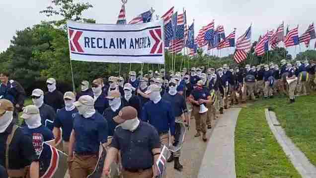 Patriot Front — documented action