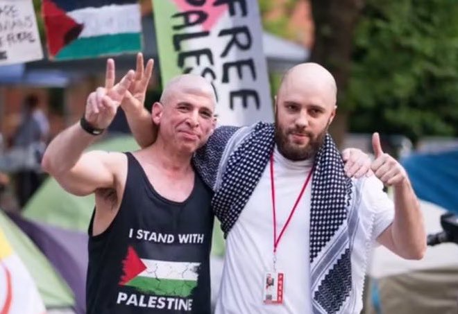 Abu Rahss (right), and David Wolf (left)