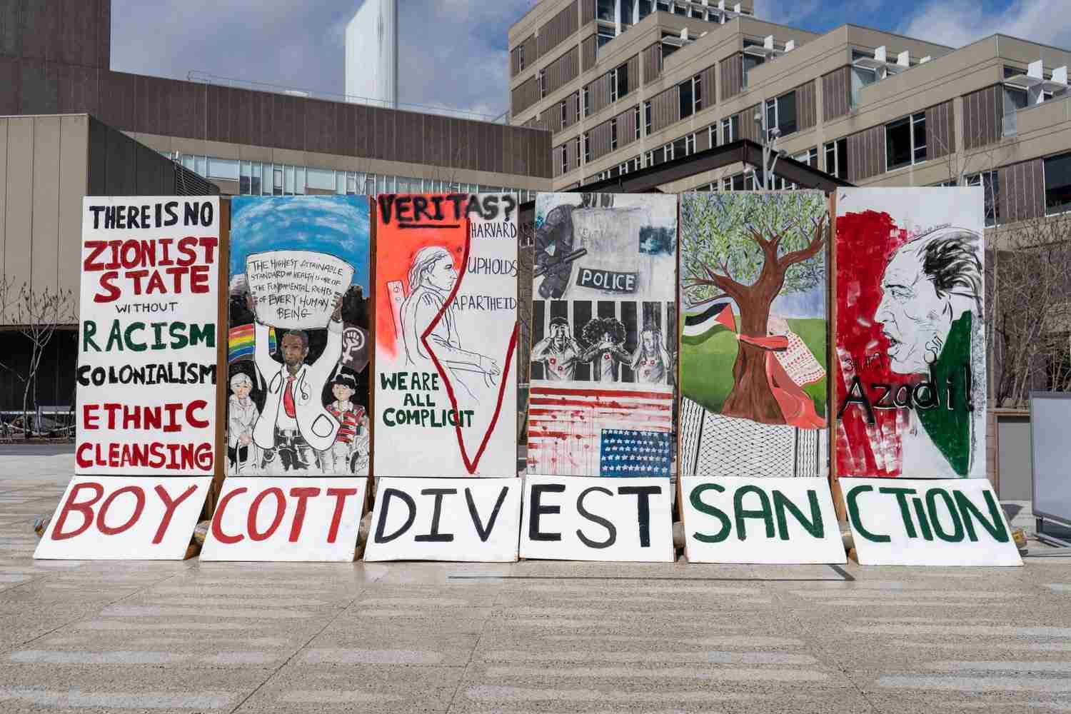 Students for Justice in Palestine organize “Apartheid Walls” on college campuses